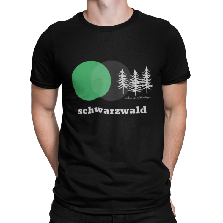 schwarzwald männer t-shirt - schwarzwald 3 tannen