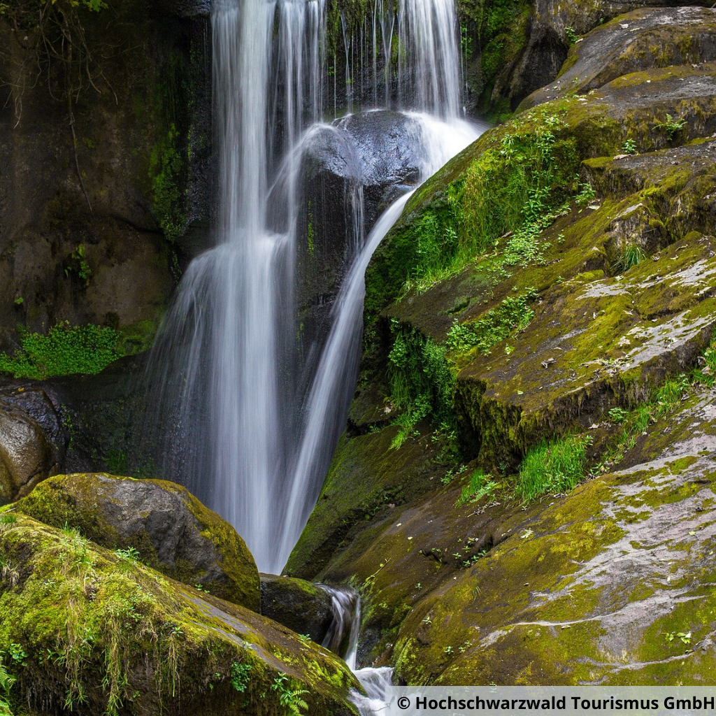 triberger wasserfall im schwarzwald
