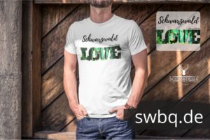 schwarzwald männer t-shirt - schwarzwald love