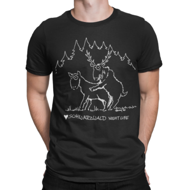 schwarzwald männer t-shirt - schwarzwald nightlife