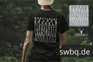 schwarzwald frauen t-shirt - schwarzwälder gerichte alemannisch