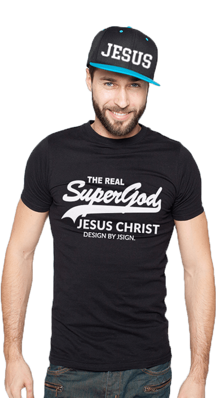 jesus t-shirts j-sign logo