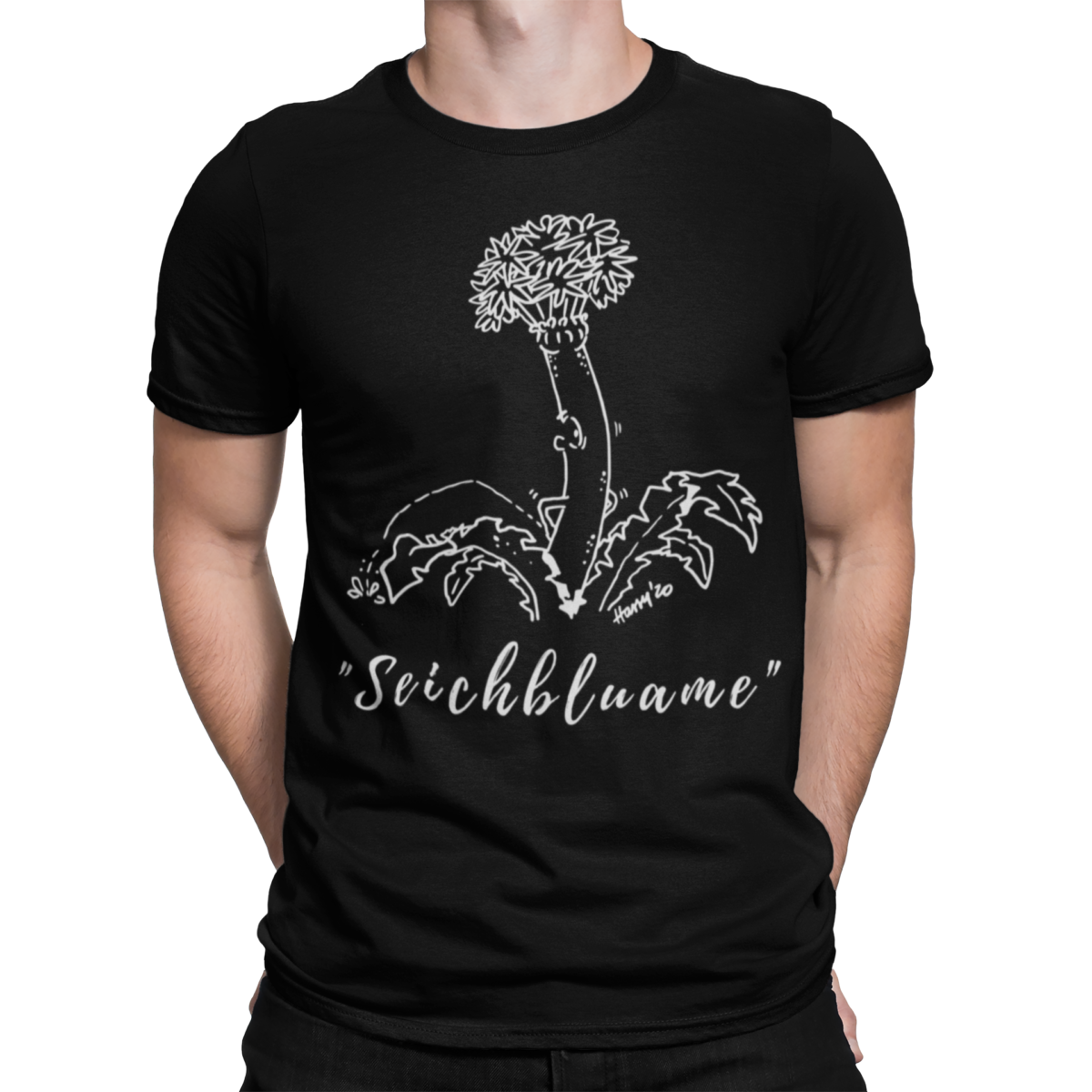 schwarzwald männer t-shirt - schwarzwald-seichbluame