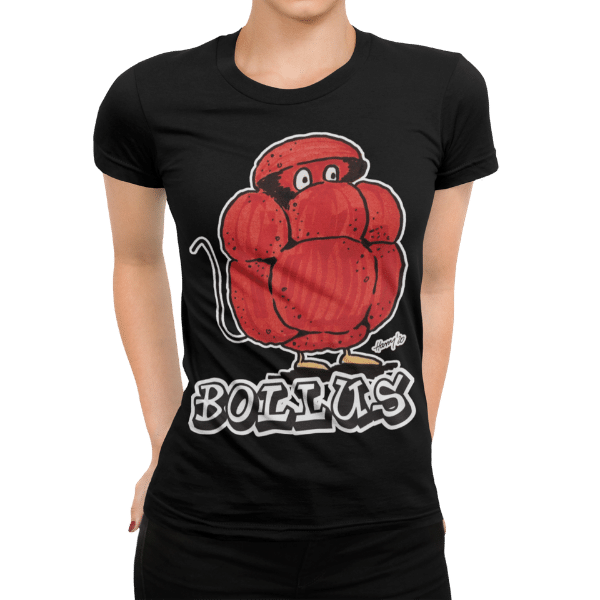 schwarzwald frauen t-shirt - bollus mit bollenhut