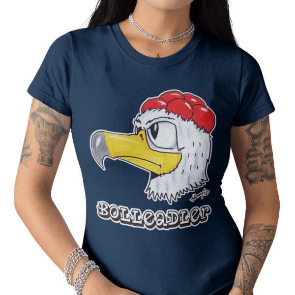 schwarzwald frauen t-shirt - adler mit bollenhut