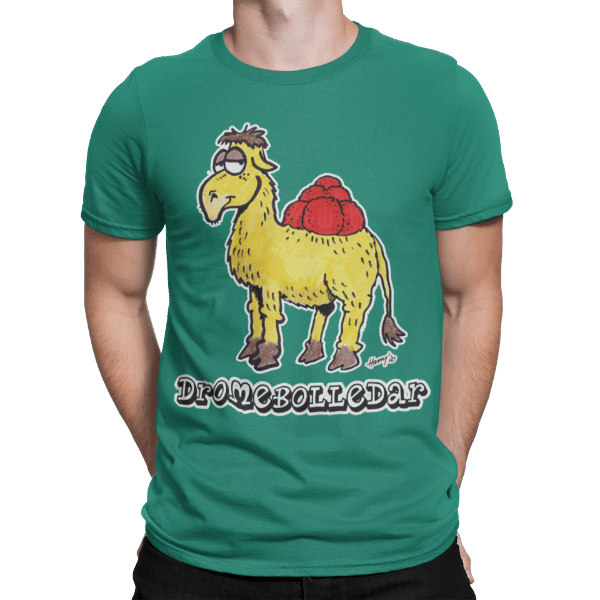 schwarzwald maenner t-shirt - dromedar mit bollenhut