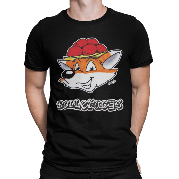 schwarzwald maenner t-shirt - fuchs mit bollenhut