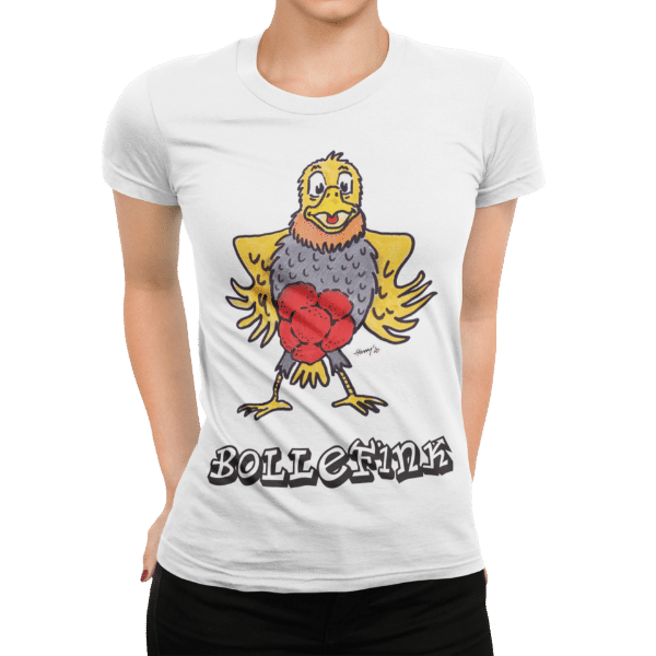 schwarzwald frauen t-shirt - vogel mit bollenhut