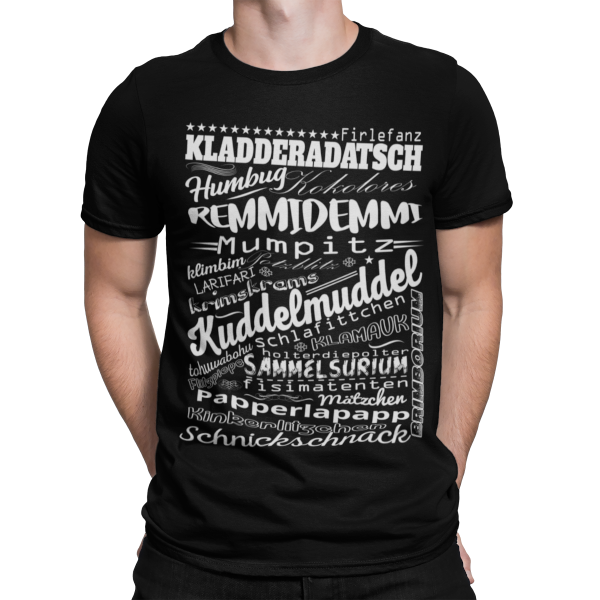 schwarzwald maenner t-shirt - alemannisches-woerterbuchT-shirt