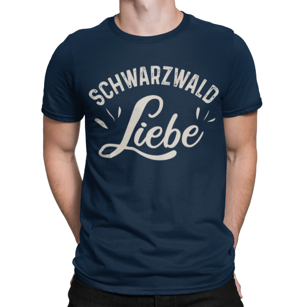schwarzwald maenner t-shirt - schwarzwald liebe