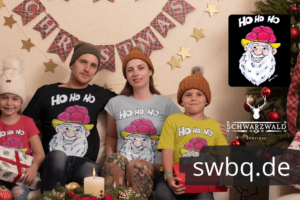 Schwarzwald t-shirt - schwarzwald nikolaus weihnachtsgeschenk nikolaus mit bart