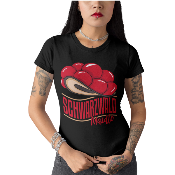 Bollenhut-schwarzwald t-shirt - bollenhut schwarzwald marie
