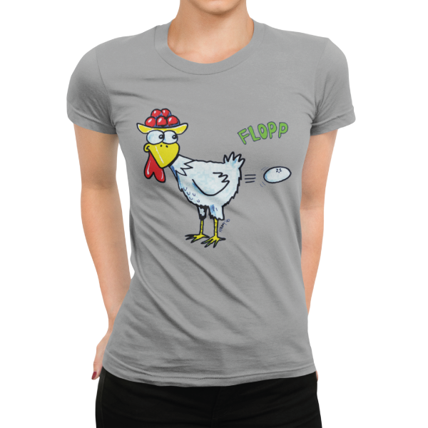 schwarzwald t-shirt - lustiges schwarzwald huhn - flopp