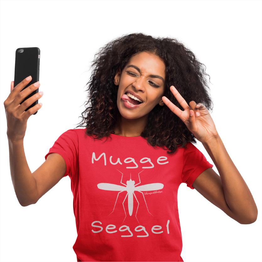 schwarzwald t-shirt mit alemannischem dialekt und dem wort Muggaseggele