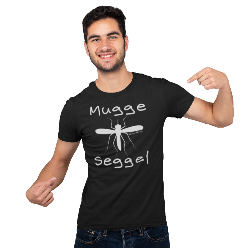 schwarzwald t-shirt mit alemannischem dialekt und dem wort Muggaseggele