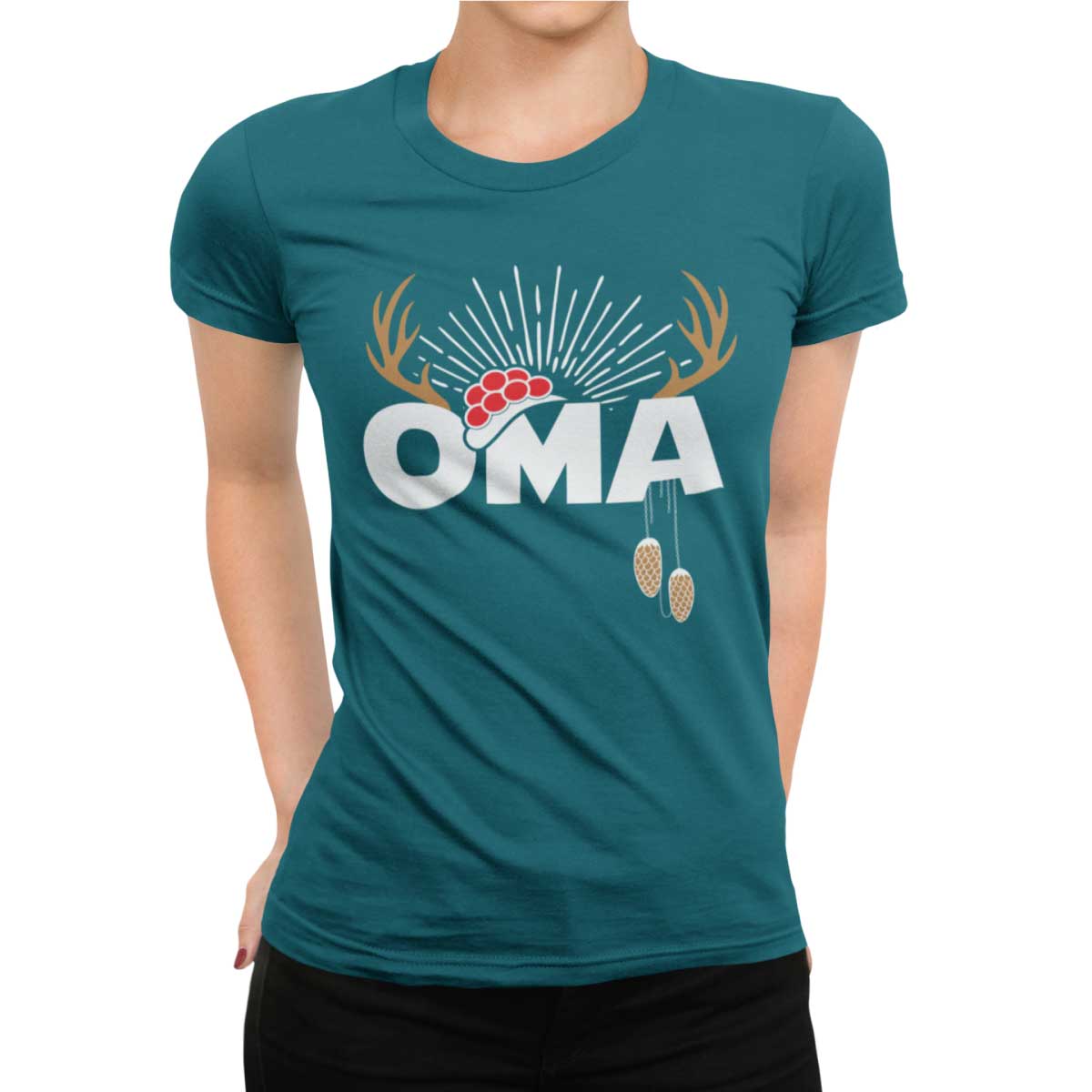 Schwarzwald-Oma-T-Shirt-Motiv
