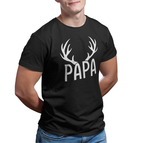 papa hirschgeweih shirt