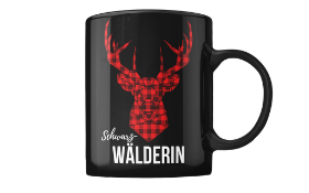 schwarzwald tasse - schwarzwälderin