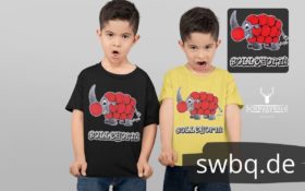 schwarzwald kinder t-shirt - nashorn mit bollenhut