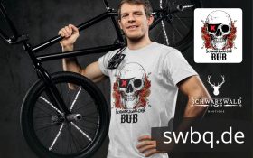 schwarzwald maenner t-shirt - schwarzwaelder-bub