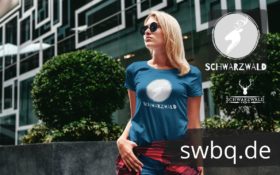 schwarzwald frauen t-shirt - schwarzwald hirschkopf