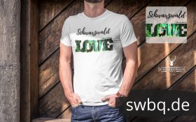 schwarzwald männer t-shirt - schwarzwald love
