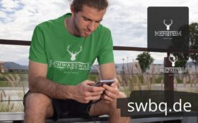 schwarzwald männer t-shirt - schwarzwaldboutique logo