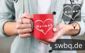 schwarzwald tasse - heimat herz