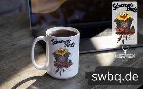 schwarzwald tasse - schwarzwald bird aus der kuckucksuhr